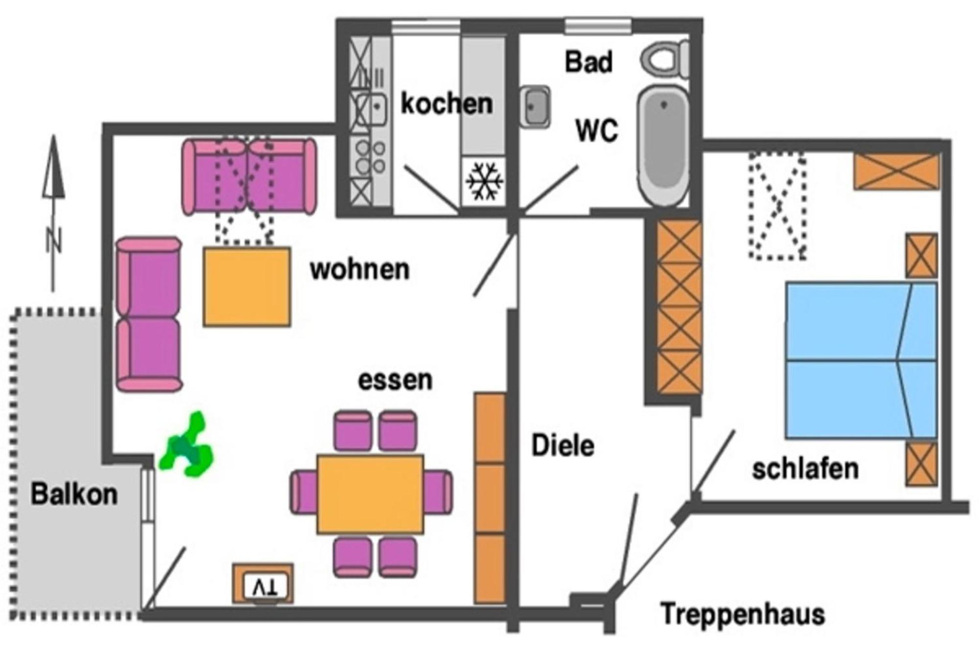 Residenz "Am Postplatz", Whg 15 Apartment Цингст Екстериор снимка